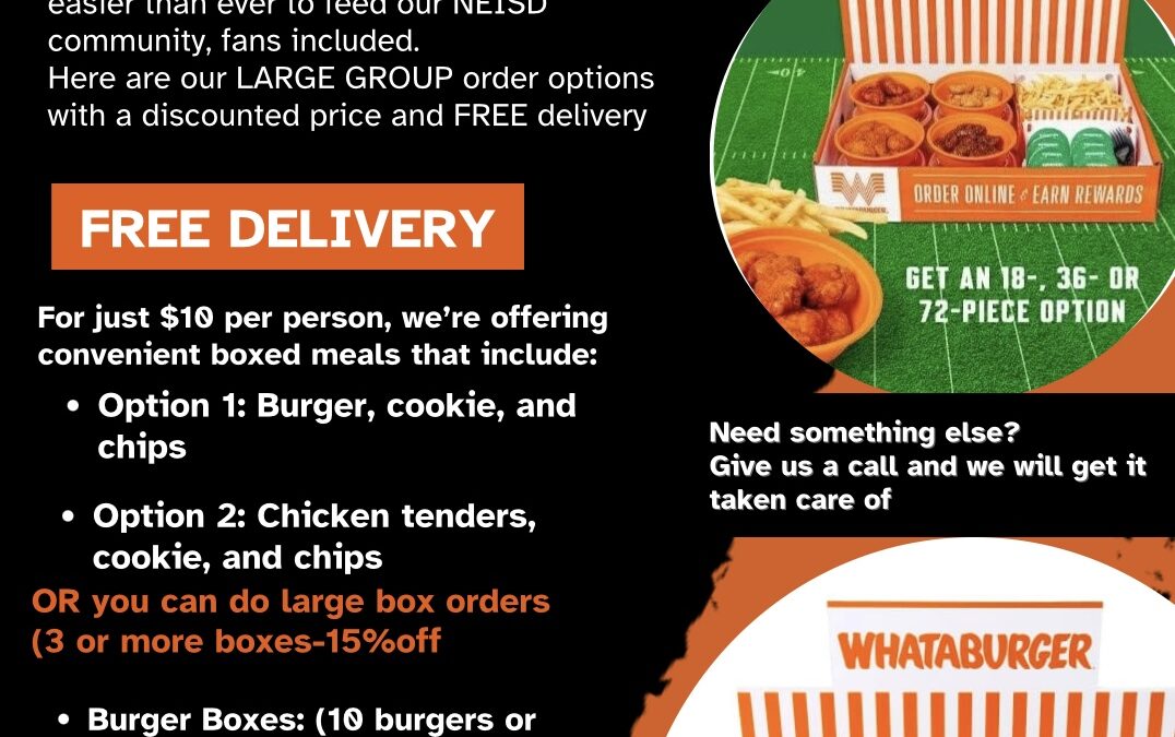 Whataburger Large order Special